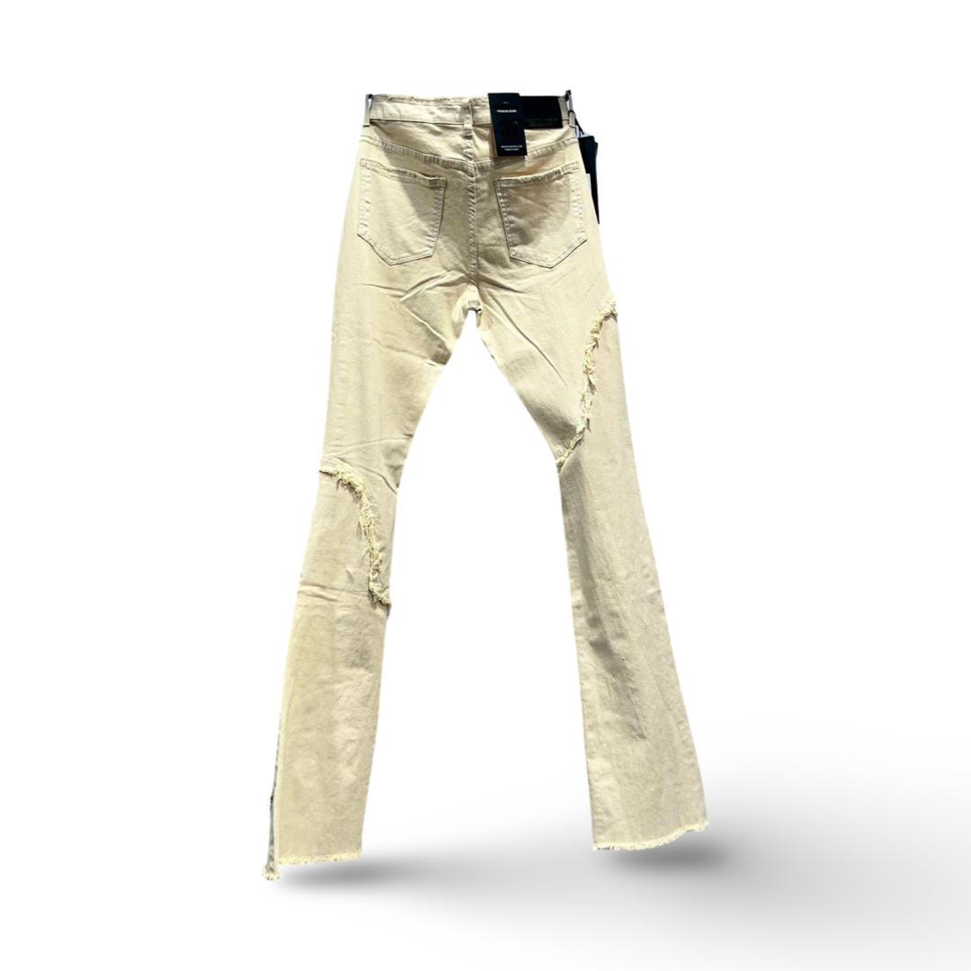 DL2250 Majestik Atomic Sand Stacked Fit Jeans