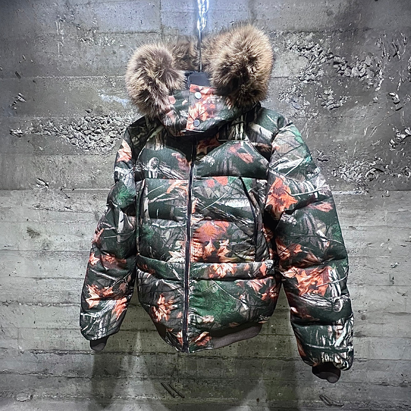 91630C Jordan Craig Real Tree Cross Bay Bomber Winter Jacket