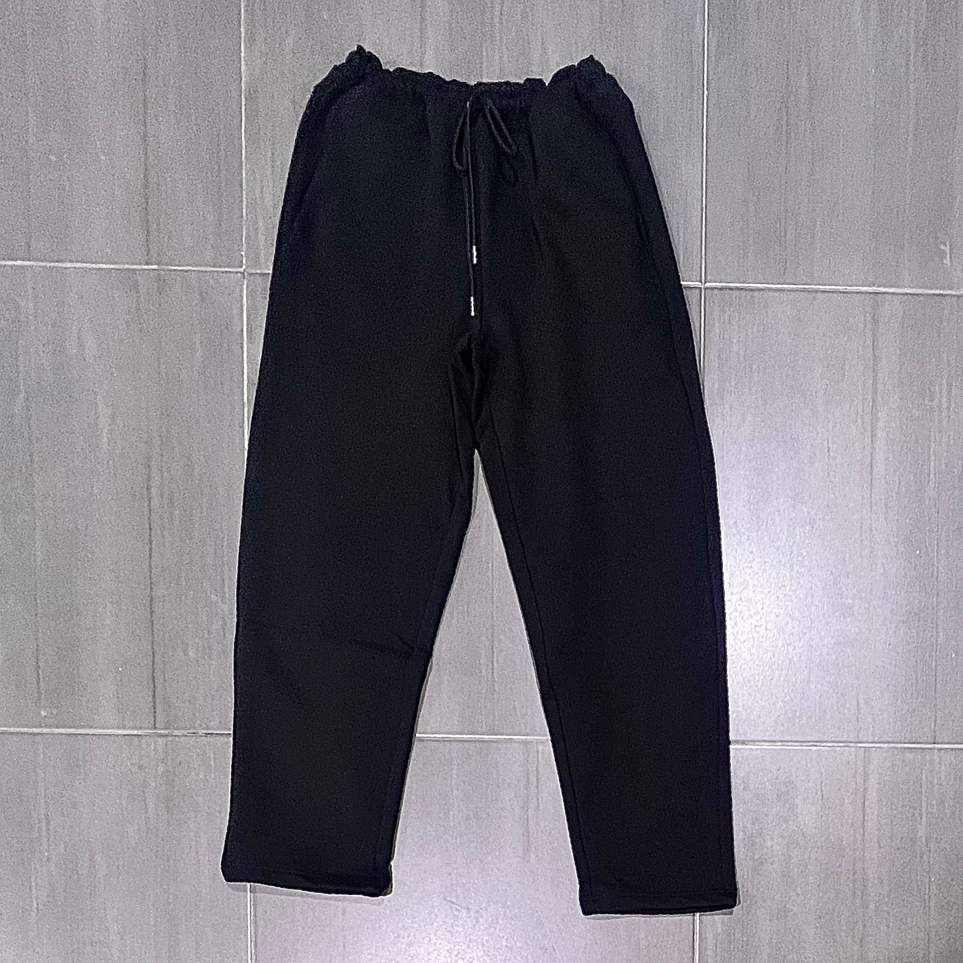 099 Radana Tex Loose Fit Straight Leg Jogger Pants Black