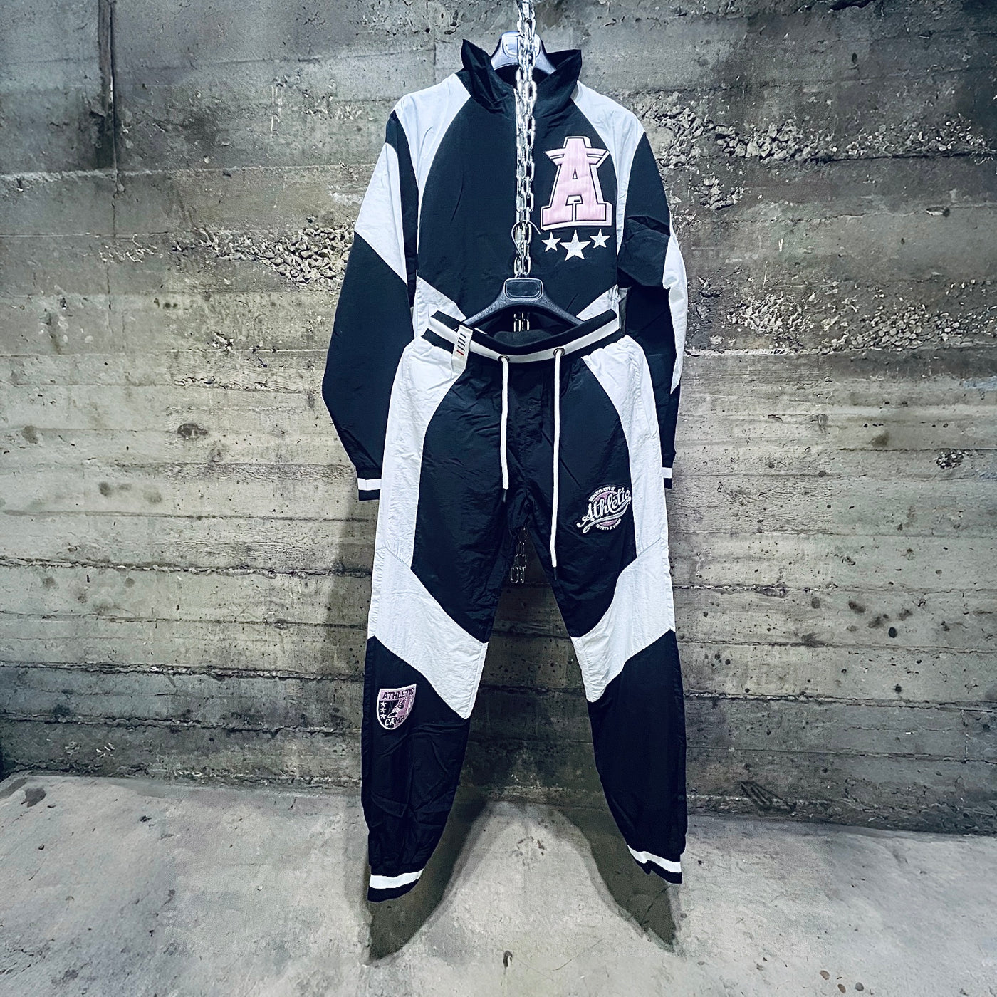 FLJ304/FLP304 Fifth Loop Athletic Superior Tracksuit Set Black Pink White