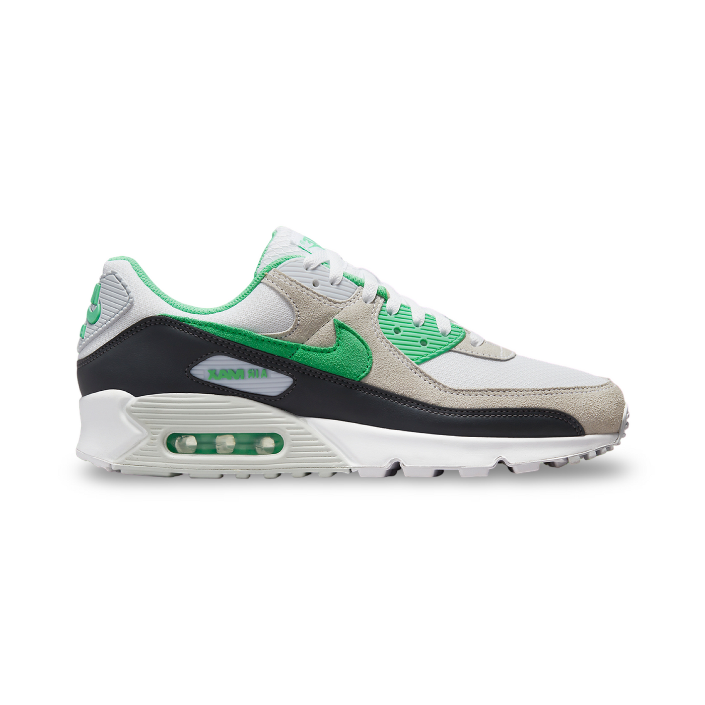 DM0029-104 Nike Air Max 90 White Spring Green Men's