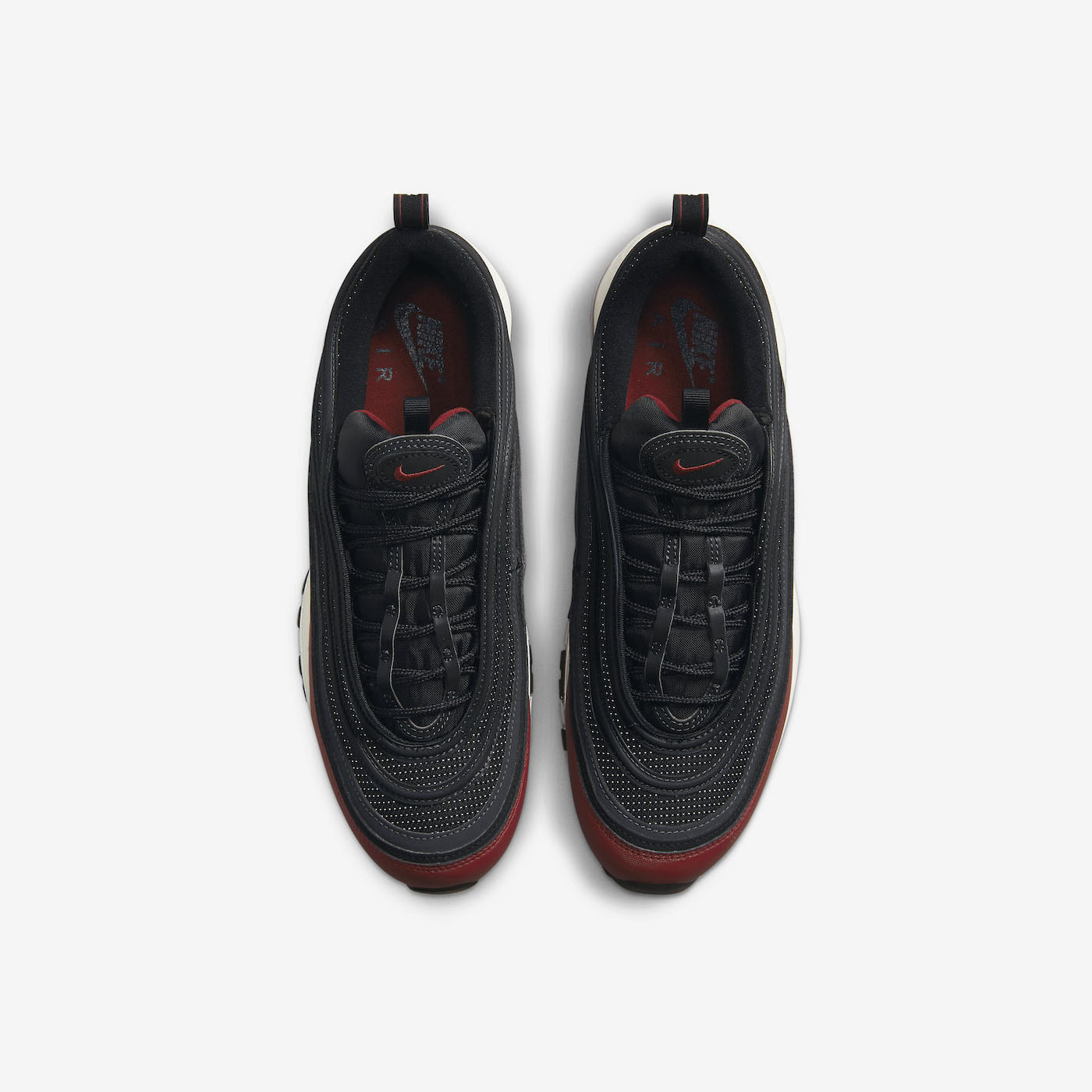 DQ3955-600 Nike Air Max 97 Black Team Red Men's