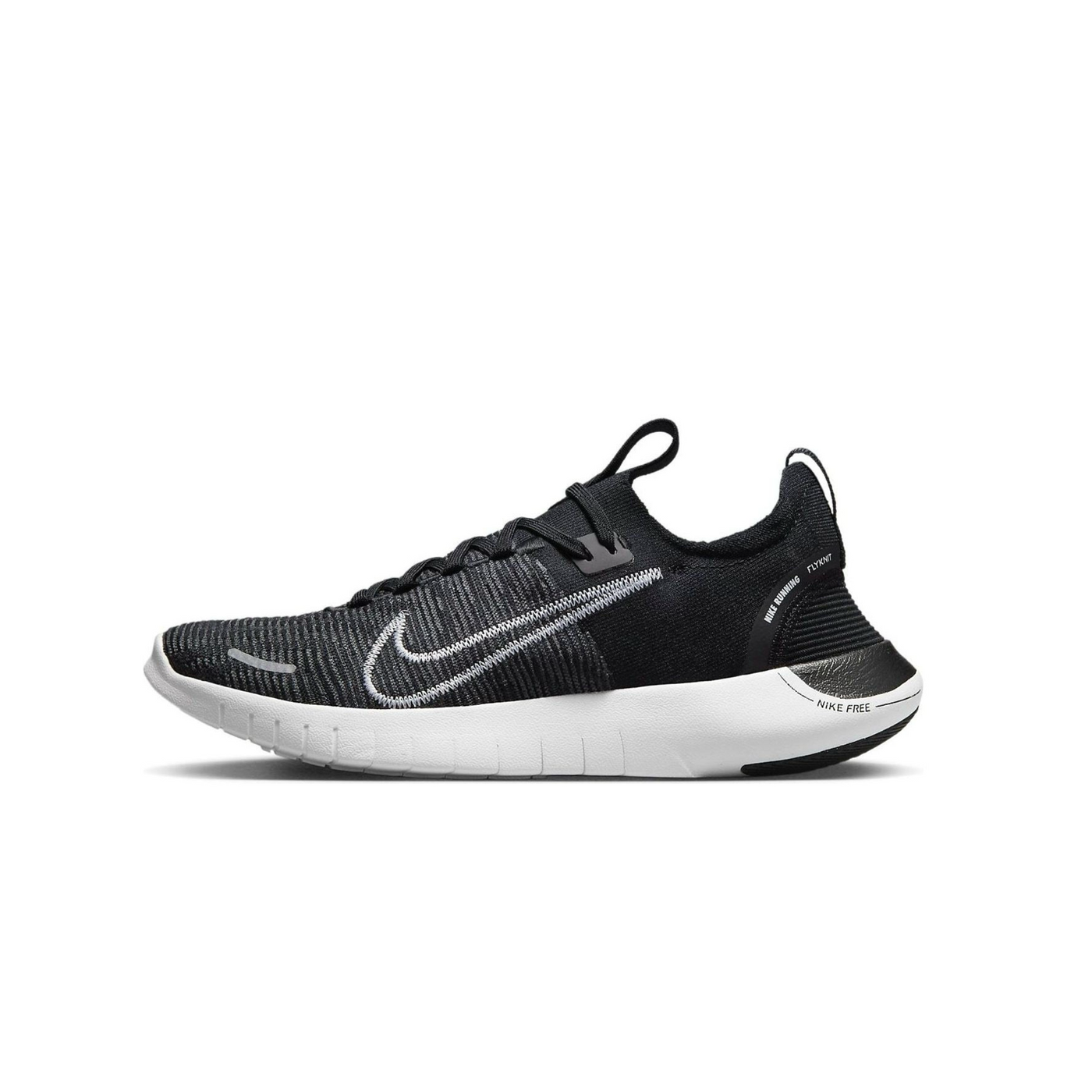 FB1276-002 Nike Free RN Next Nature Black White Men's
