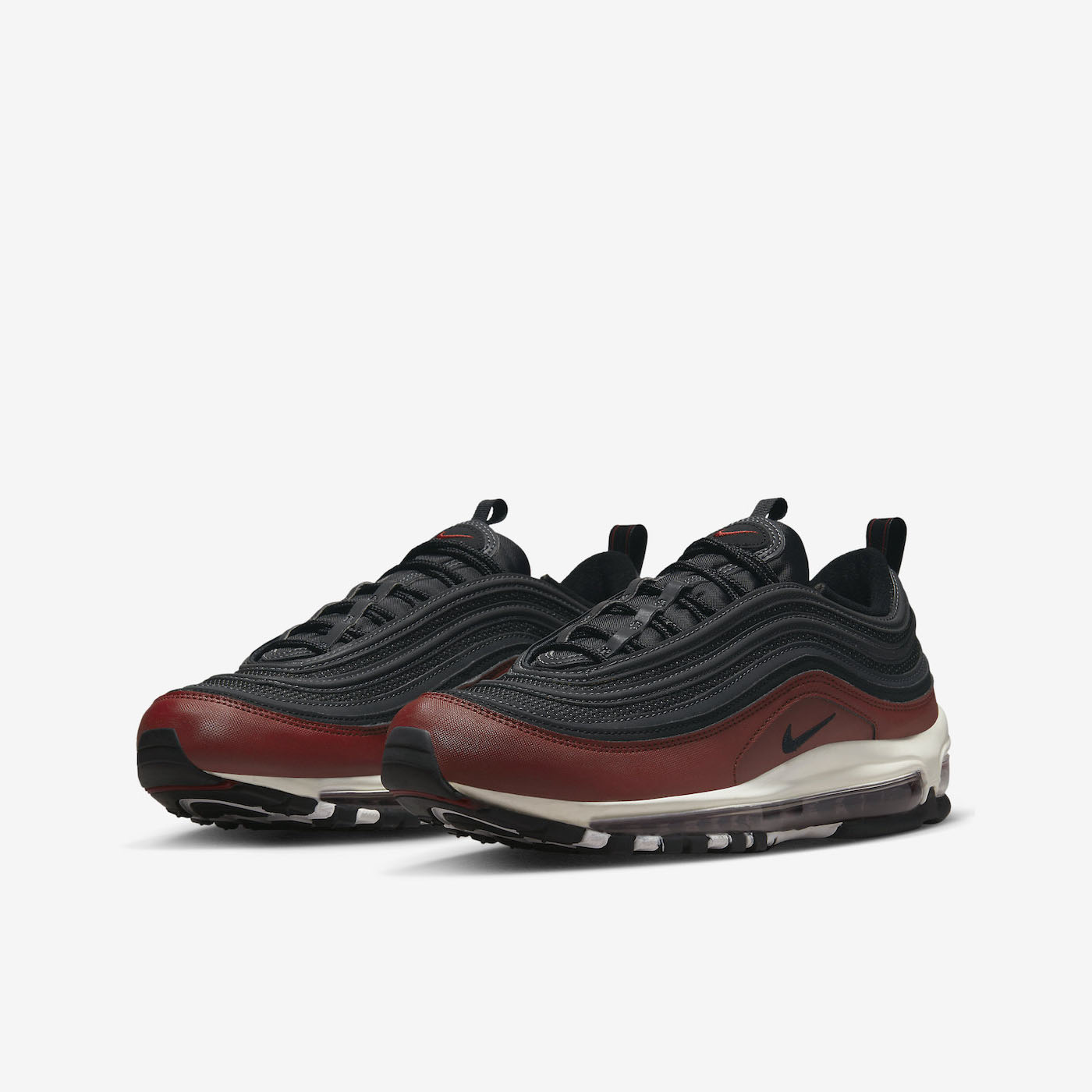 DQ3955-600 Nike Air Max 97 Black Team Red Men's