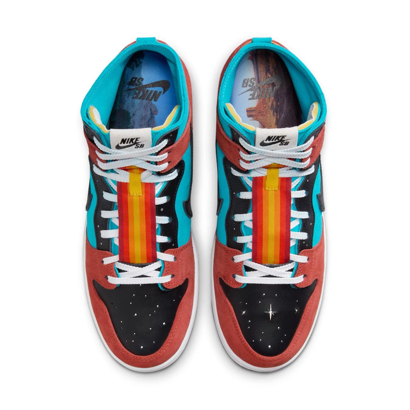 FQ1775-400 Nike SB Dunk High Di'orr Greenwood Navajo Arts Men's