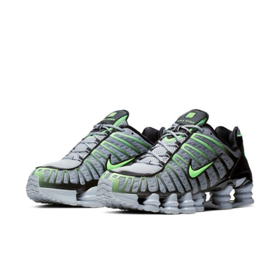 AV3595-005 Nike Shox TL Wolf Grey Lime Blast Men's