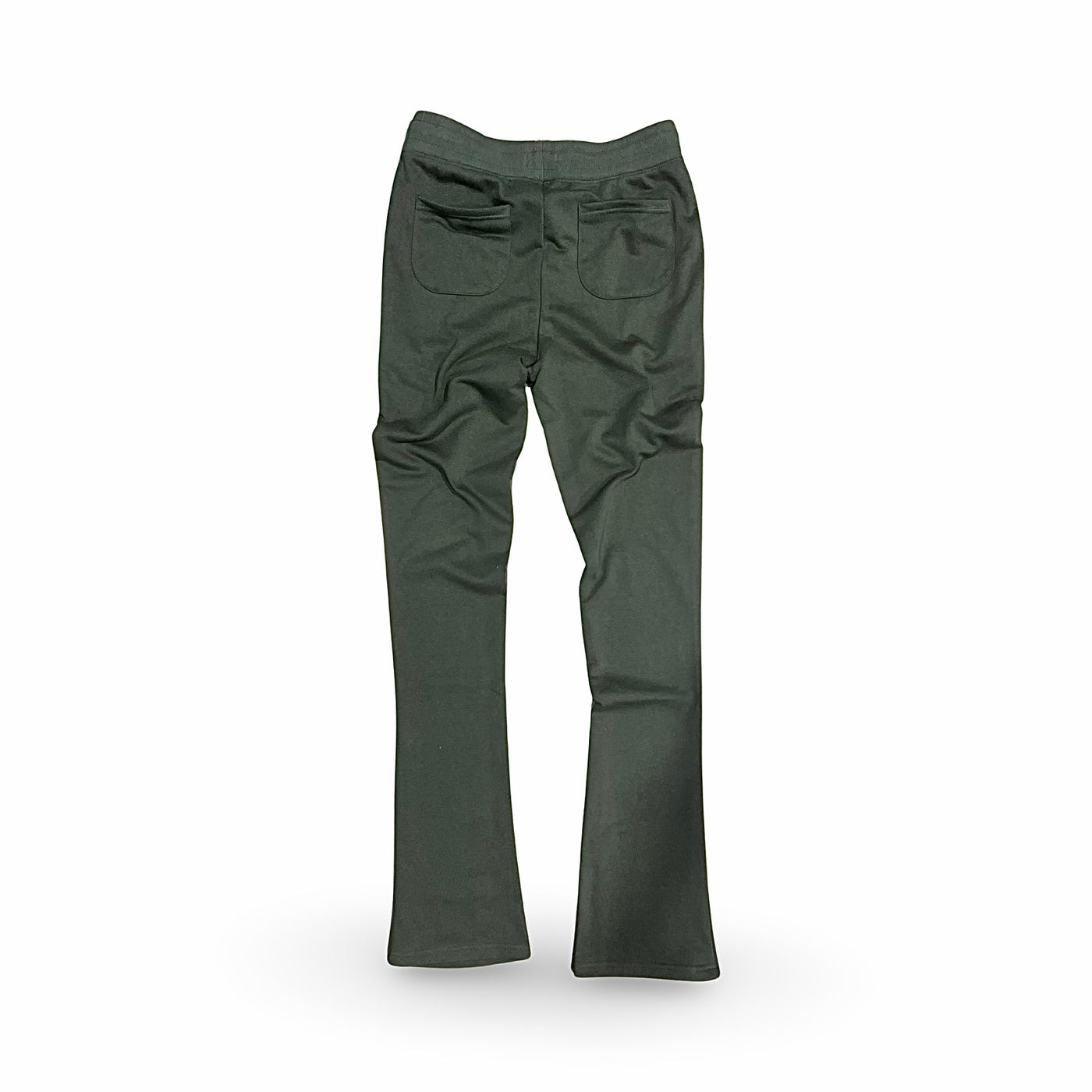 M5690 Armor Jeans Olive Mid Rise Stacked Fit Sweatpants