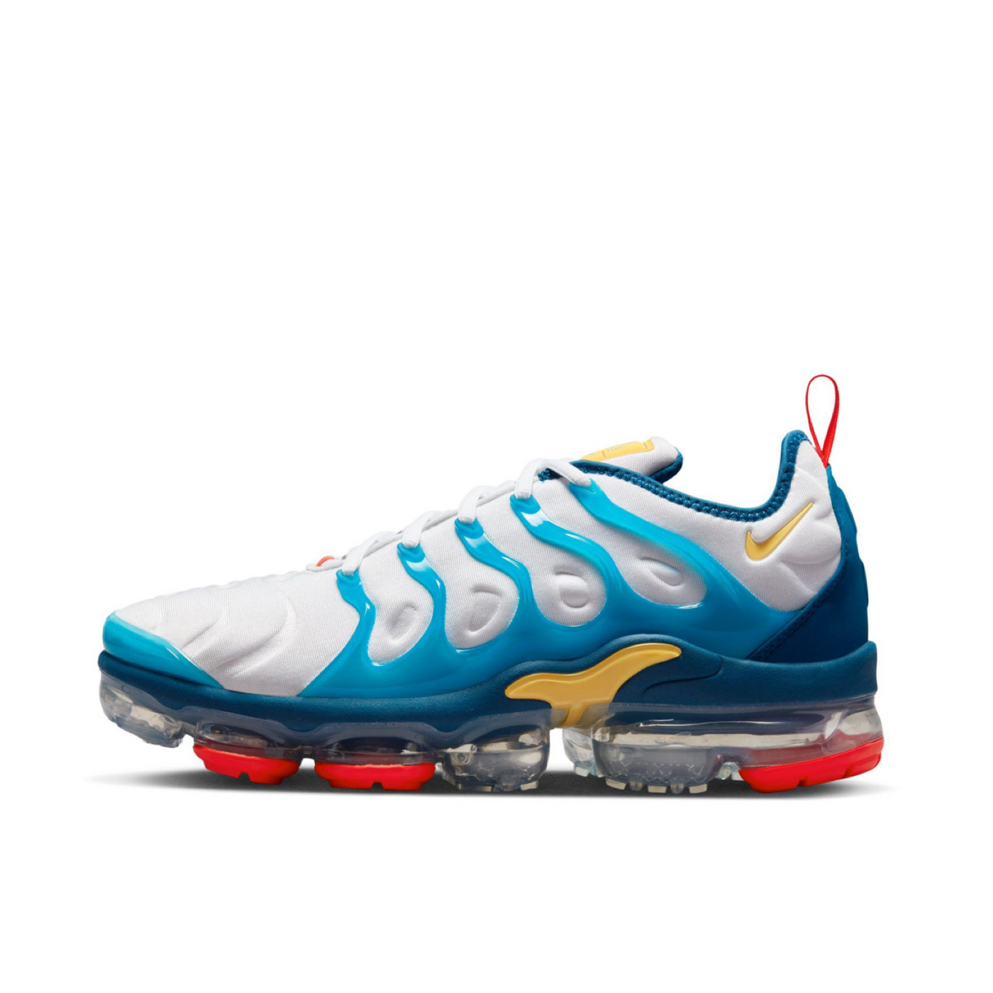 FJ3999-100 Nike Air VaporMax Plus White Citron Pulse Industrial Blue