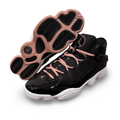 322992-068 Air Jordan 6 Rings 'Black Rust Pink'