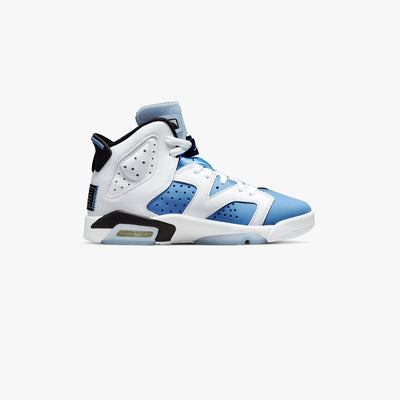 384665-410 Jordan 6 Retro UNC White (GS)