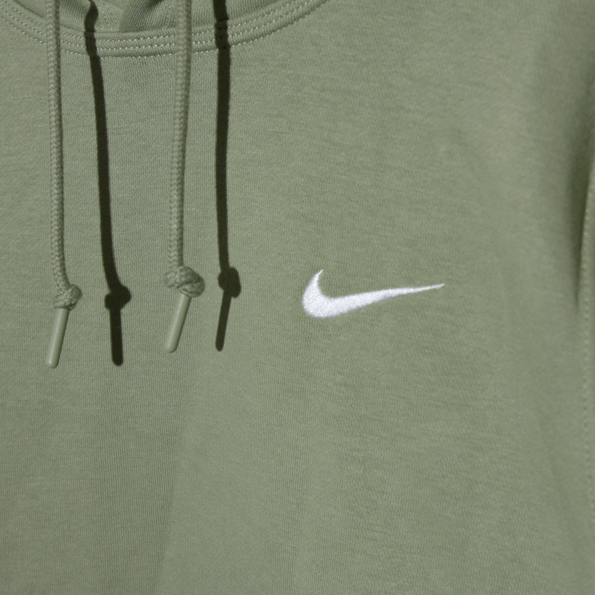 611457-386 Nike Sportswear Club Fleece Pullover Hoodie Oil Green