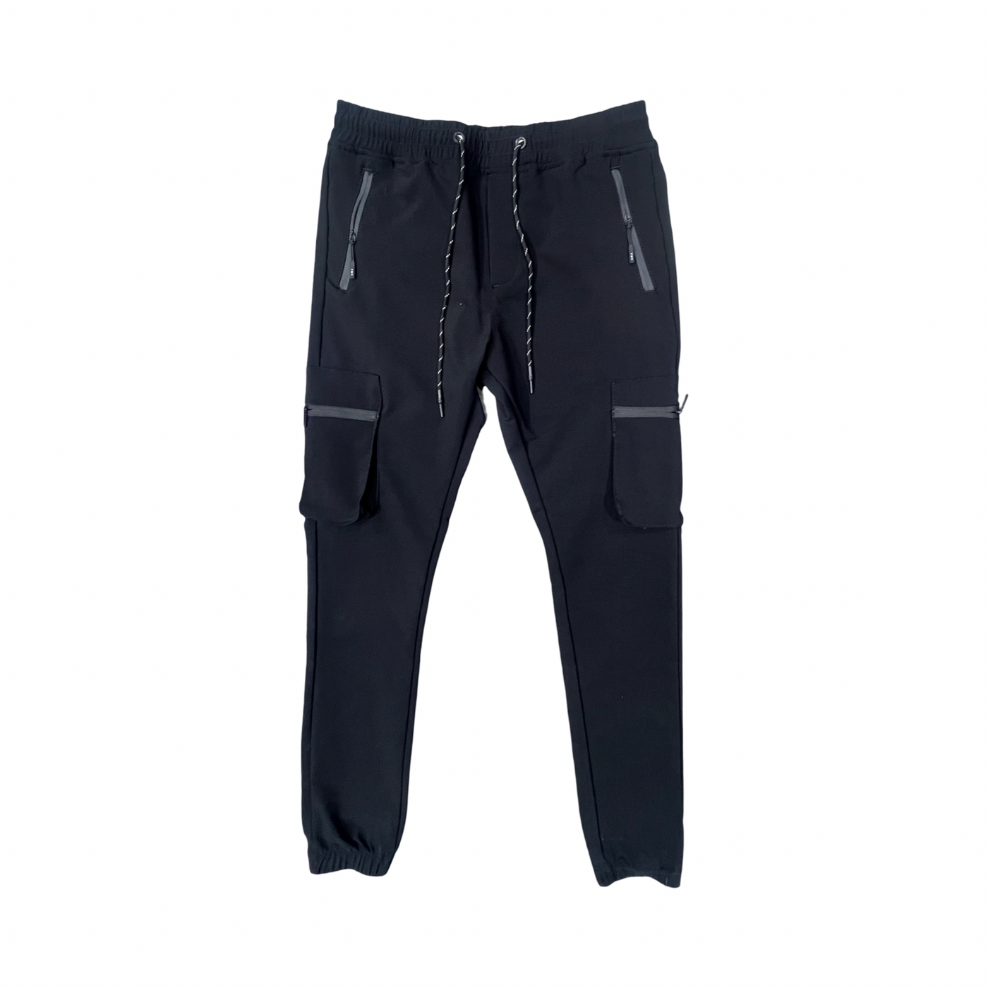 EM3 Vertical Sport Flex Quick Dry Tech Fleece Cargo Pants Black