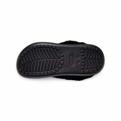 208446-001 Crocs Furever Crush Shoes (Black)