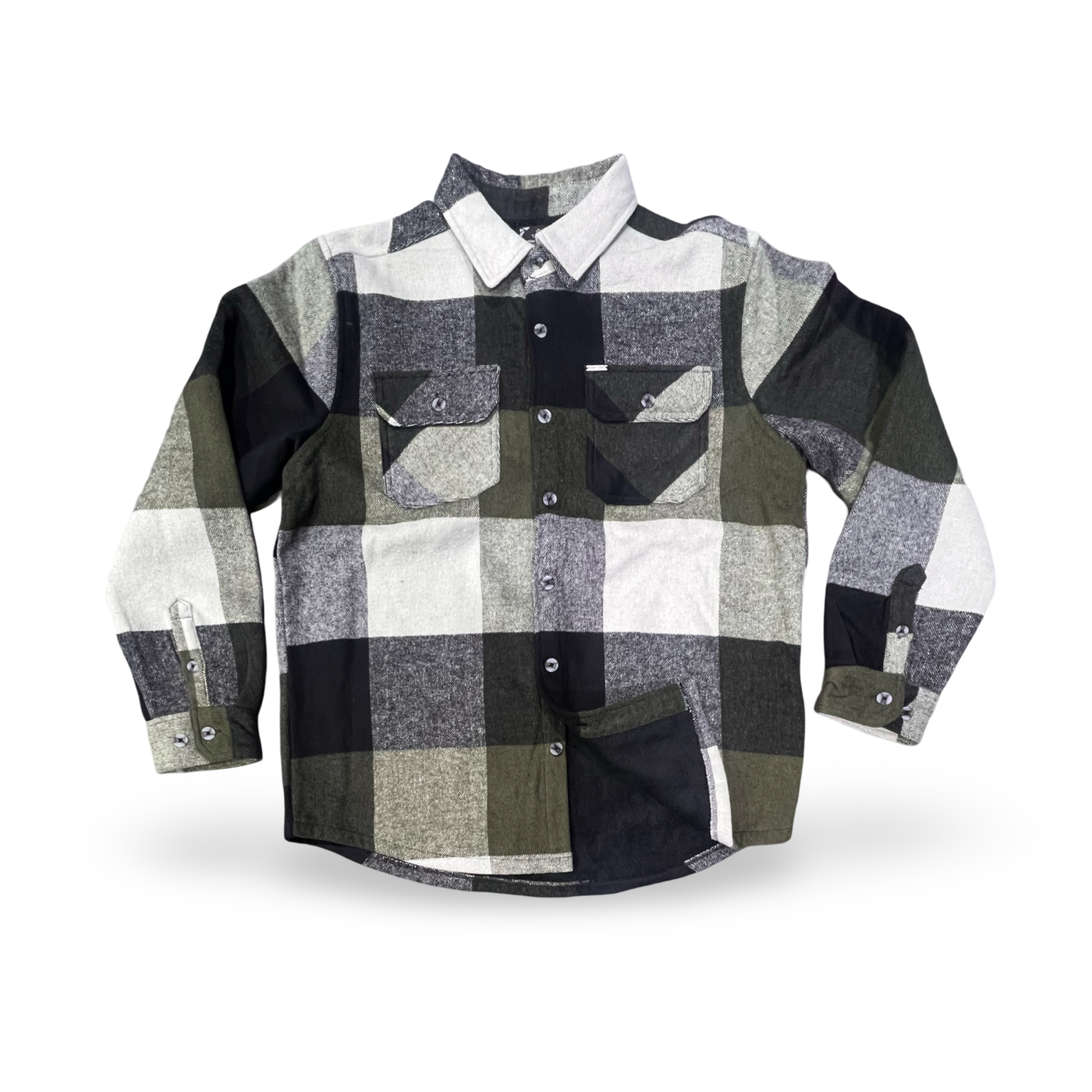 7364469 Point Zero Recycled Polyester Checker Shirt (Leaf)