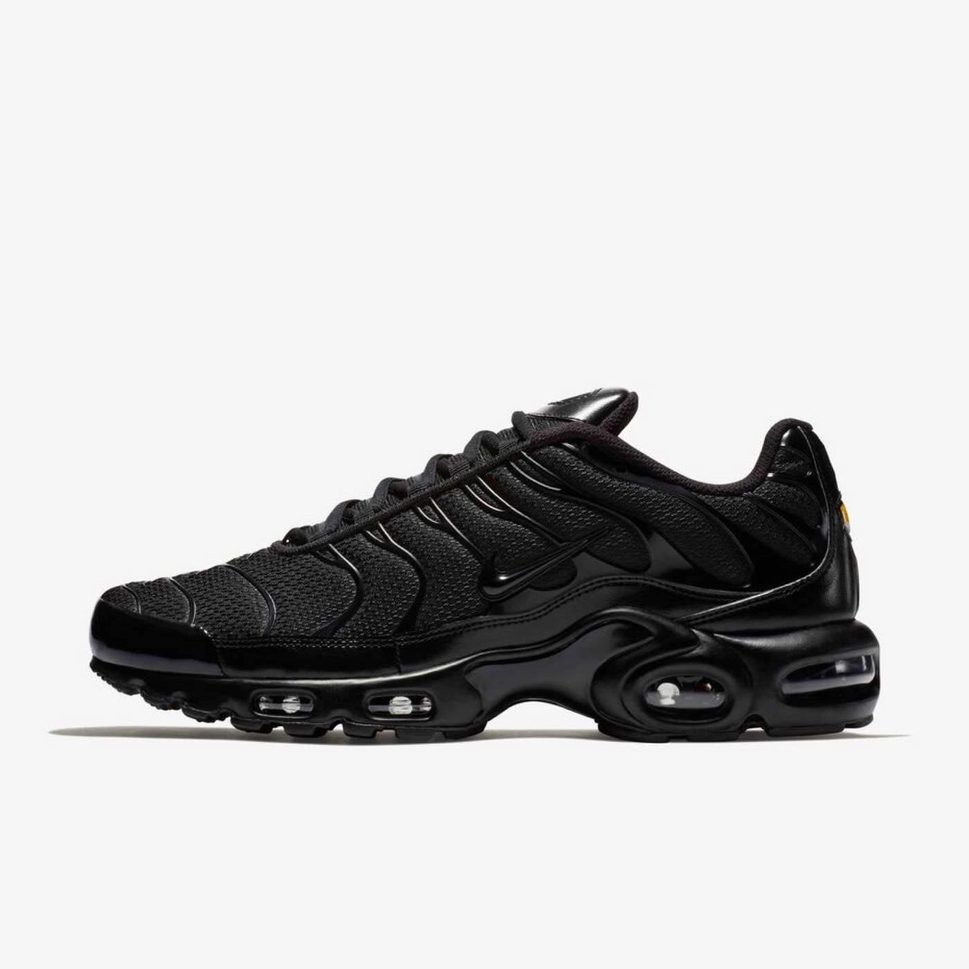 604133-050 Nike Air Max Plus Triple Black Men's