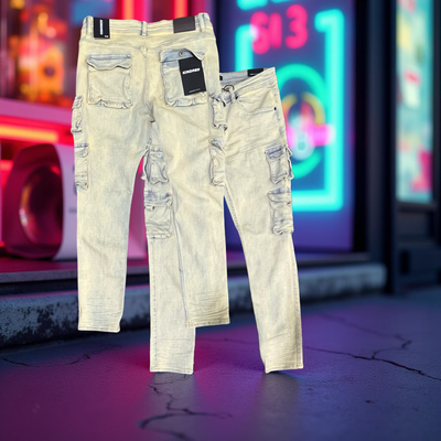 KD2045 Kindred Las Vegas Cargo Dlim Fit Jeans