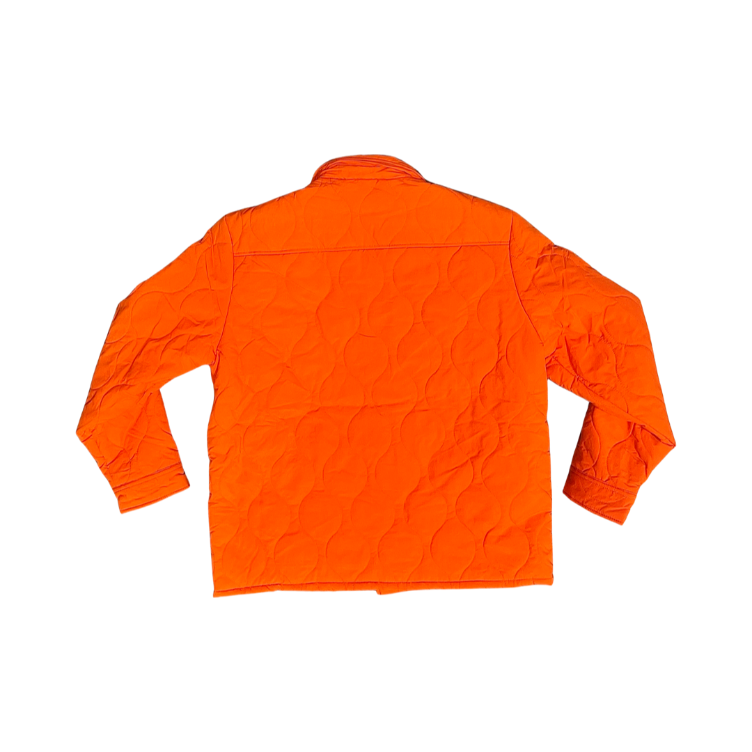 332-781 Ringspun Quilted Shirt Jacket (Orange)