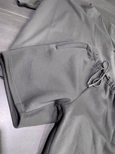 MT52/MS52 Riflessi Dark Grey Box T-Shirt + Shorts Set