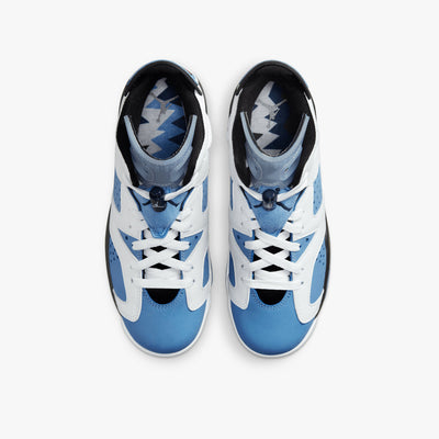 384665-410 Jordan 6 Retro UNC White (GS)