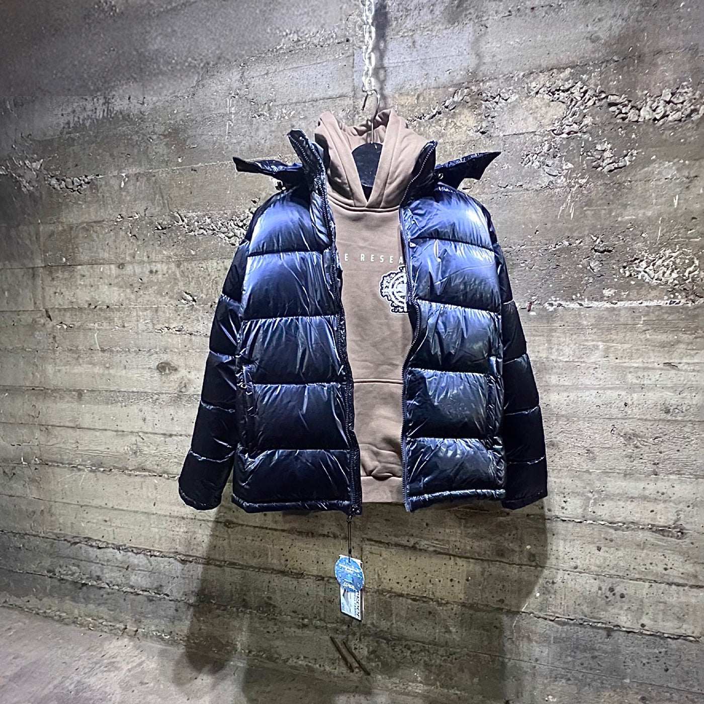 SP-1800NV Spire By Galaxy Brilhante Waterproof Jacket Blue