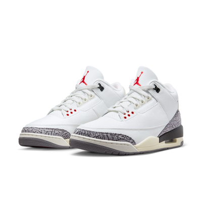 DN3707-100 Jordan 3 Retro White Cement Reimagined Men's