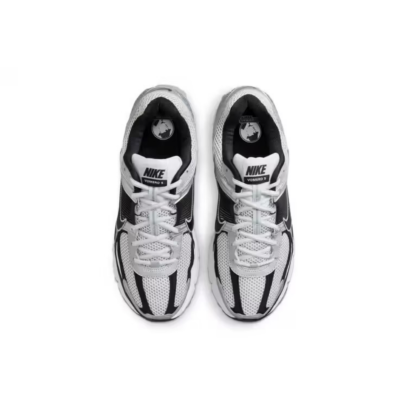 FJ4151-004 Nike Zoom Vomero 5 Metallic Silver Black Men's