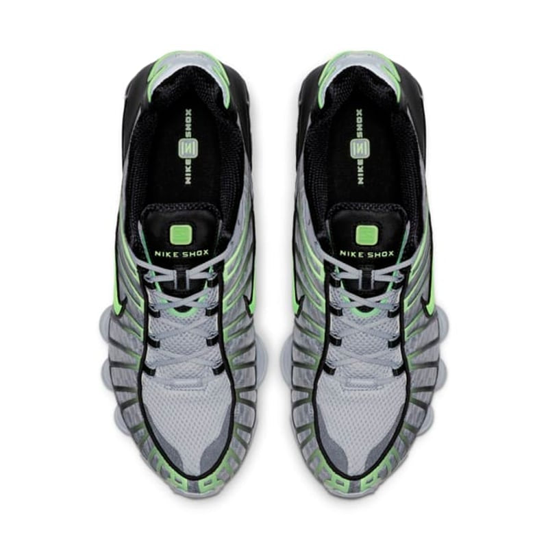AV3595-005 Nike Shox TL Wolf Grey Lime Blast Men's