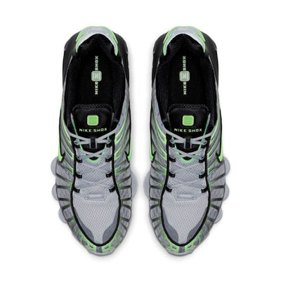 AV3595-005 Nike Shox TL Wolf Grey Lime Blast Men's