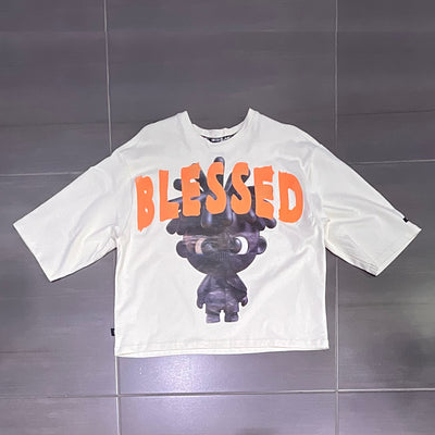 SS5119 Switch Remarkable Blessed Cream Crop Top