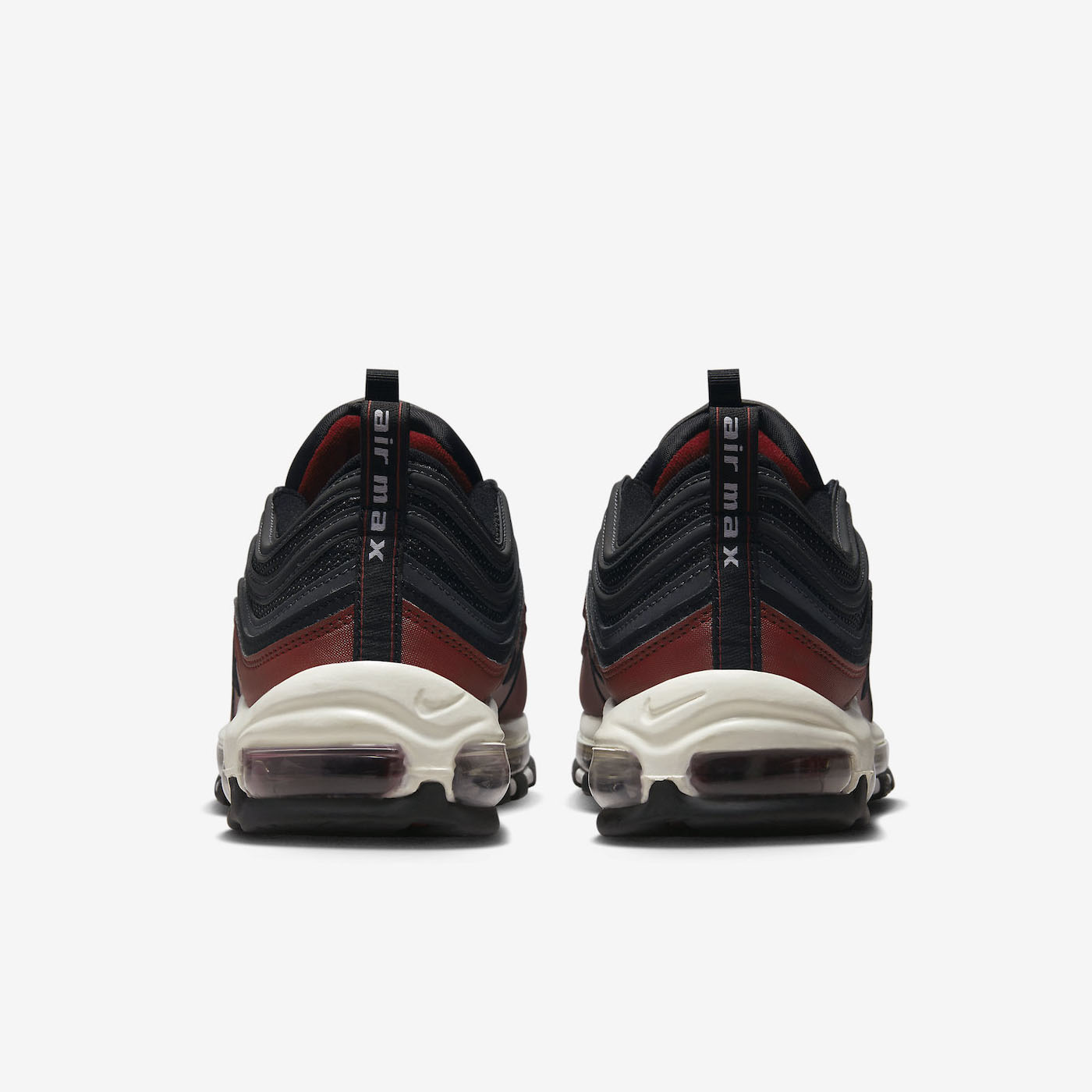 DQ3955-600 Nike Air Max 97 Black Team Red Men's