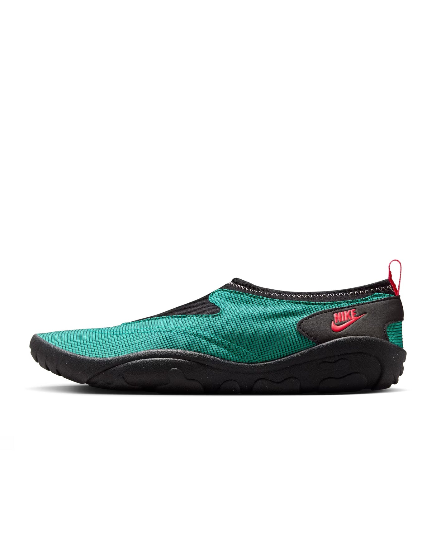 FZ5627-301 Nike Aqua Turf Turbo Green Black Washed Coral Team Scarlet