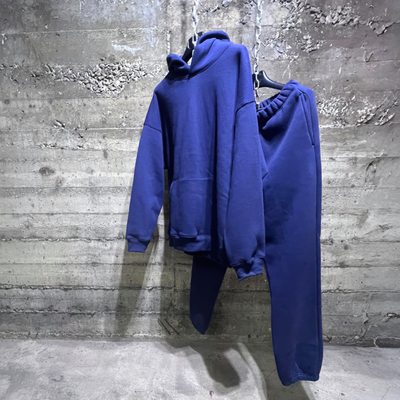 MJP64/MJT64 Riflessi Navy Blue Pullover Jogger Set