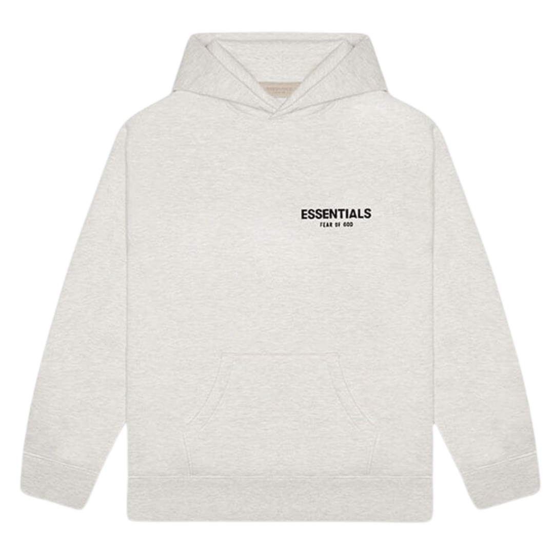 FEAR OF GOD ESSENTIALS HOODIE LIGHT OATMEAL