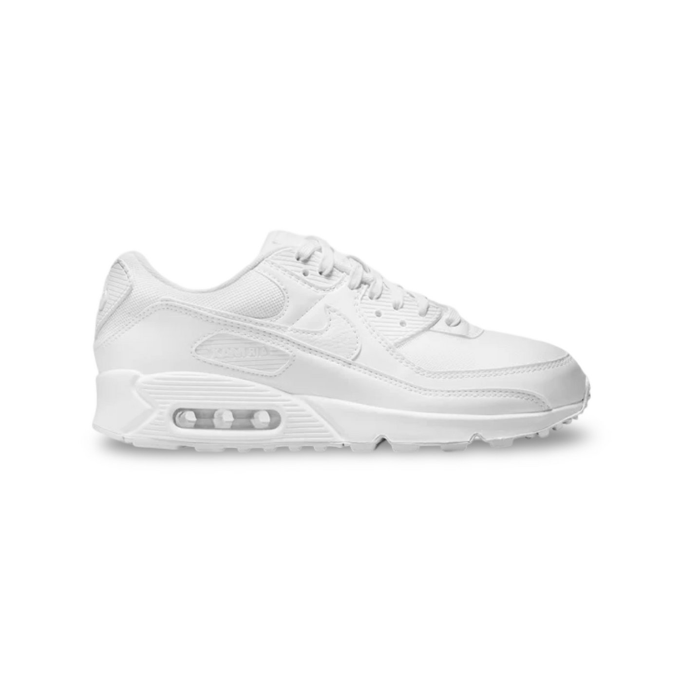 DH8010-100 Nike Air Max 90 Triple White (2022) (Women's)