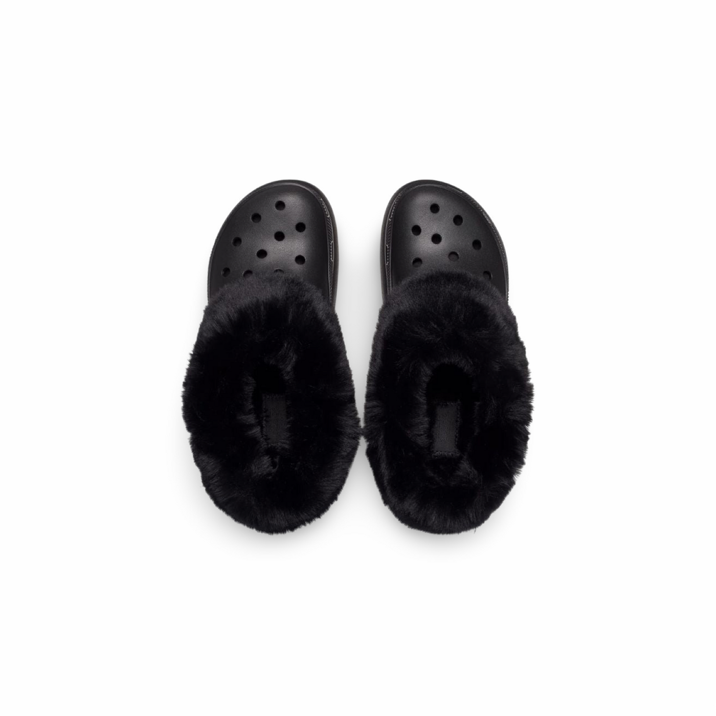 208446-001 Crocs Furever Crush Shoes (Black)