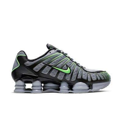 AV3595-005 Nike Shox TL Wolf Grey Lime Blast Men's