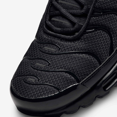 604133-050 Nike Air Max Plus Triple Black Men's