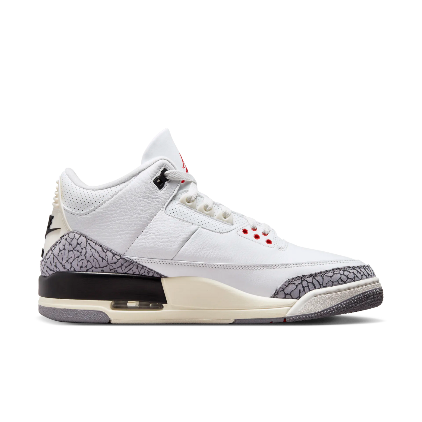 DN3707-100 Jordan 3 Retro White Cement Reimagined Men's