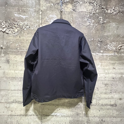 1of1 Dame-de-Grâce Classic Legacy Lightweight Cropped Fit Zipper Jacket Black