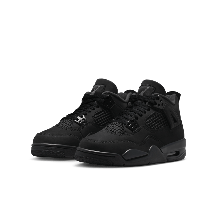 IB4171-010 Jordan 4 Retro Black Cat (2025) (GS)