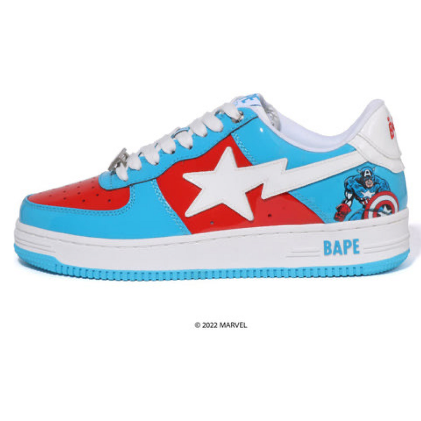 001FW1731903 A Bathing Ape Bape Sta Marvel Comics Captain America 2022