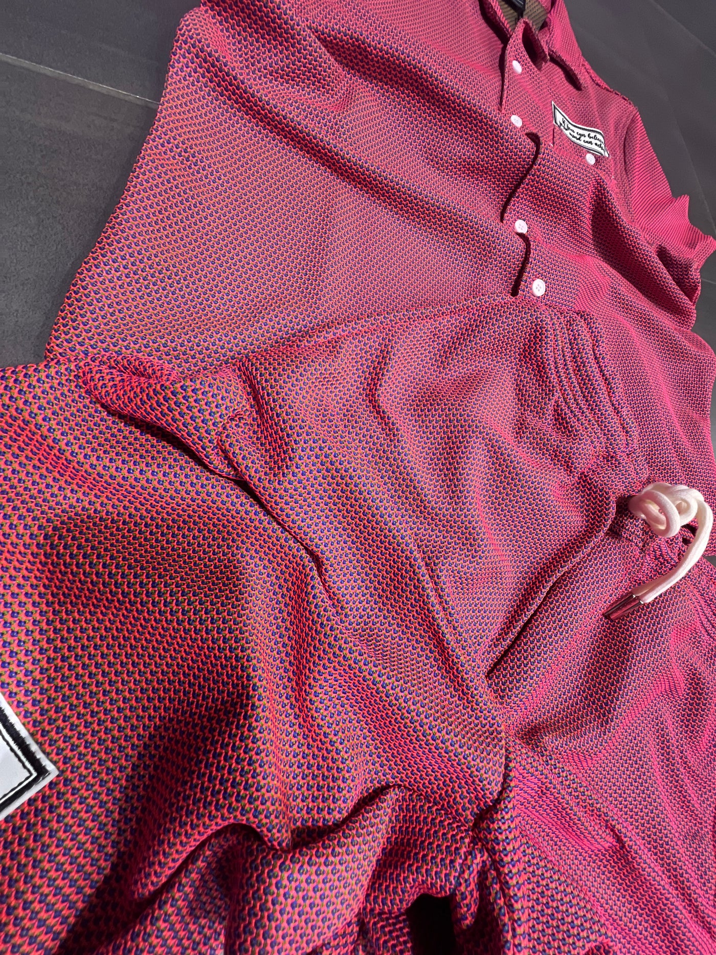 SS4320/SS4420 Switch Remarkable Pink Button Shirt Shorts Set