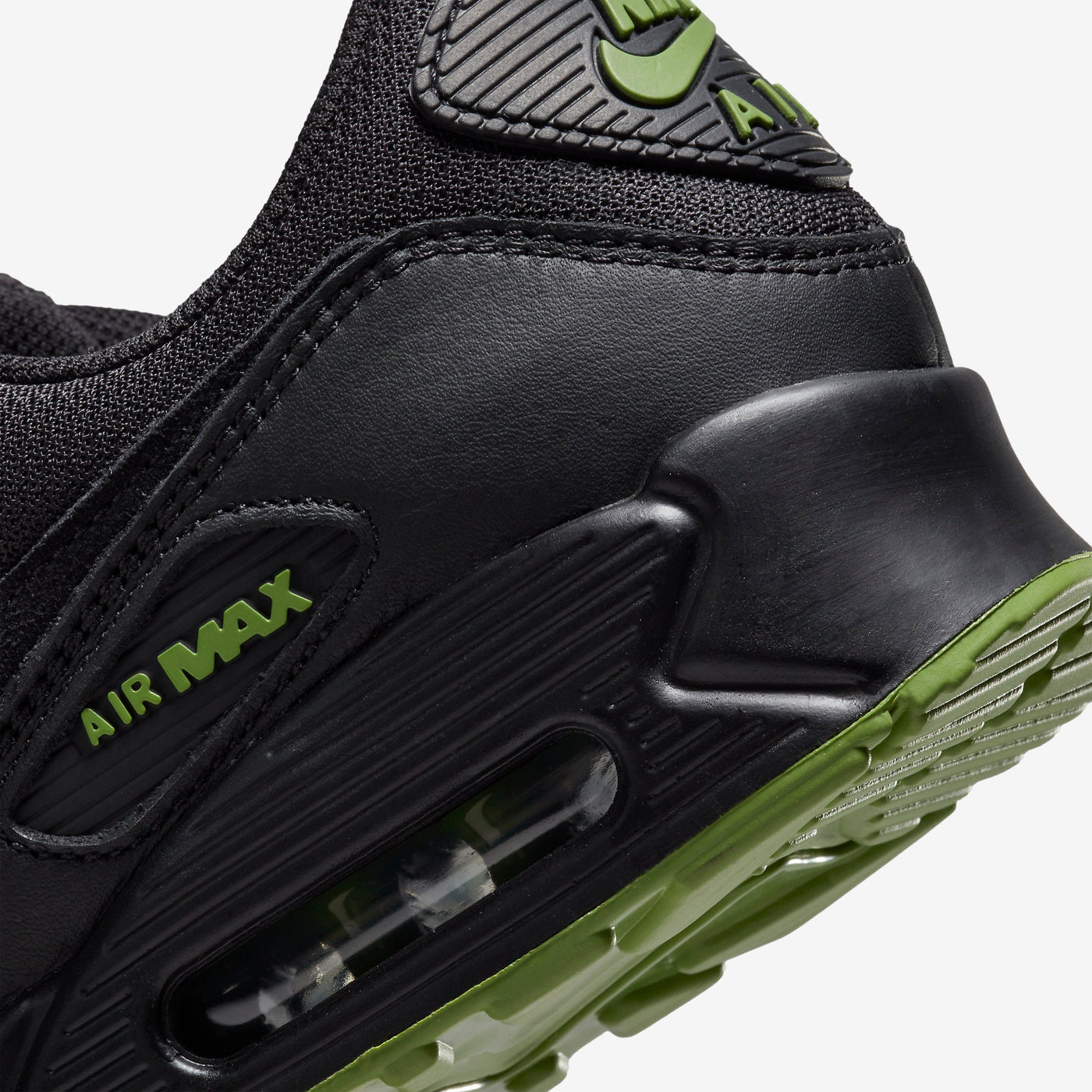 DQ4071-005 Nike Air Max 90 Black Chlorophyll Men's