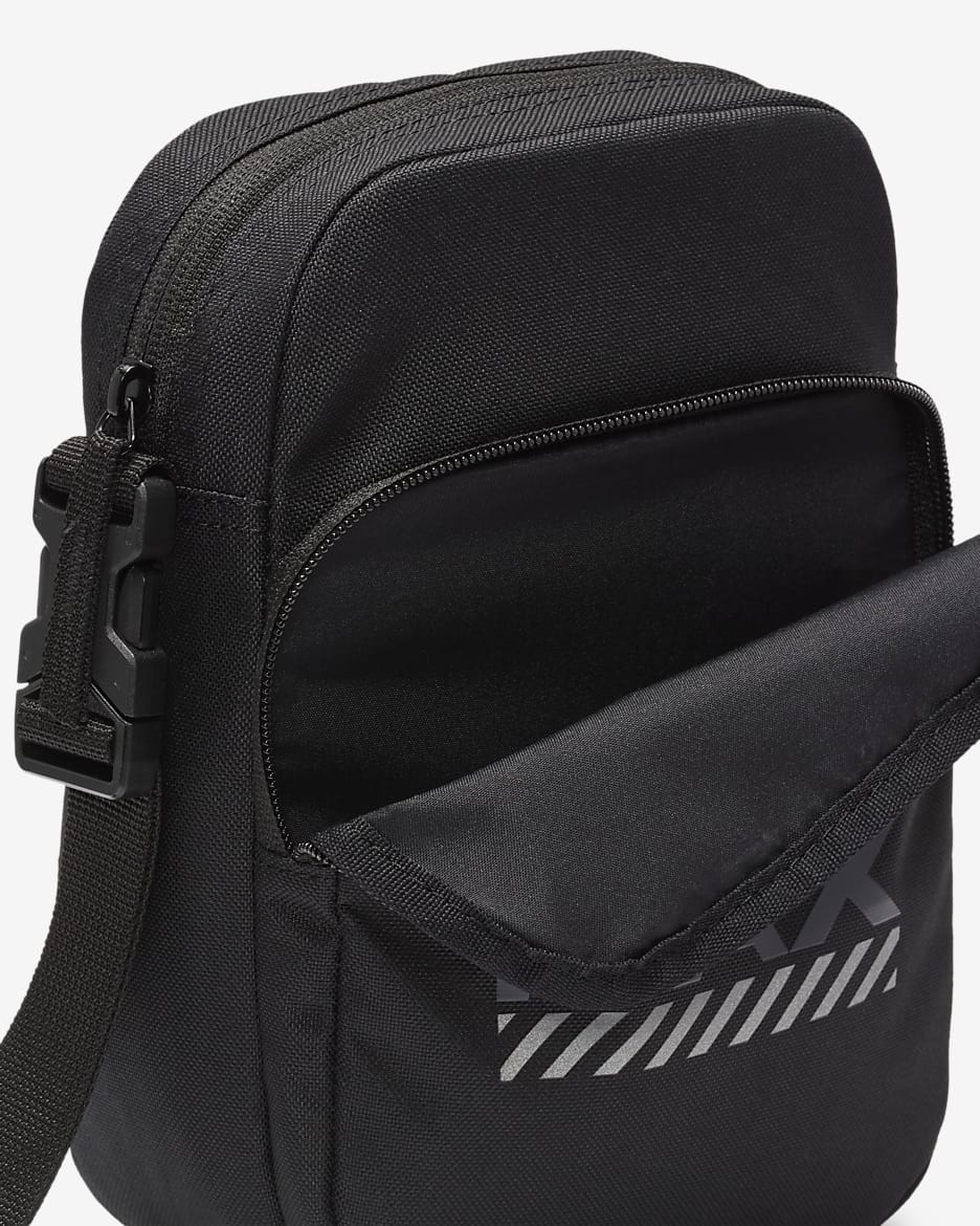 HF6967-010 Nike Heritage Crossbody Bag (4L) Black