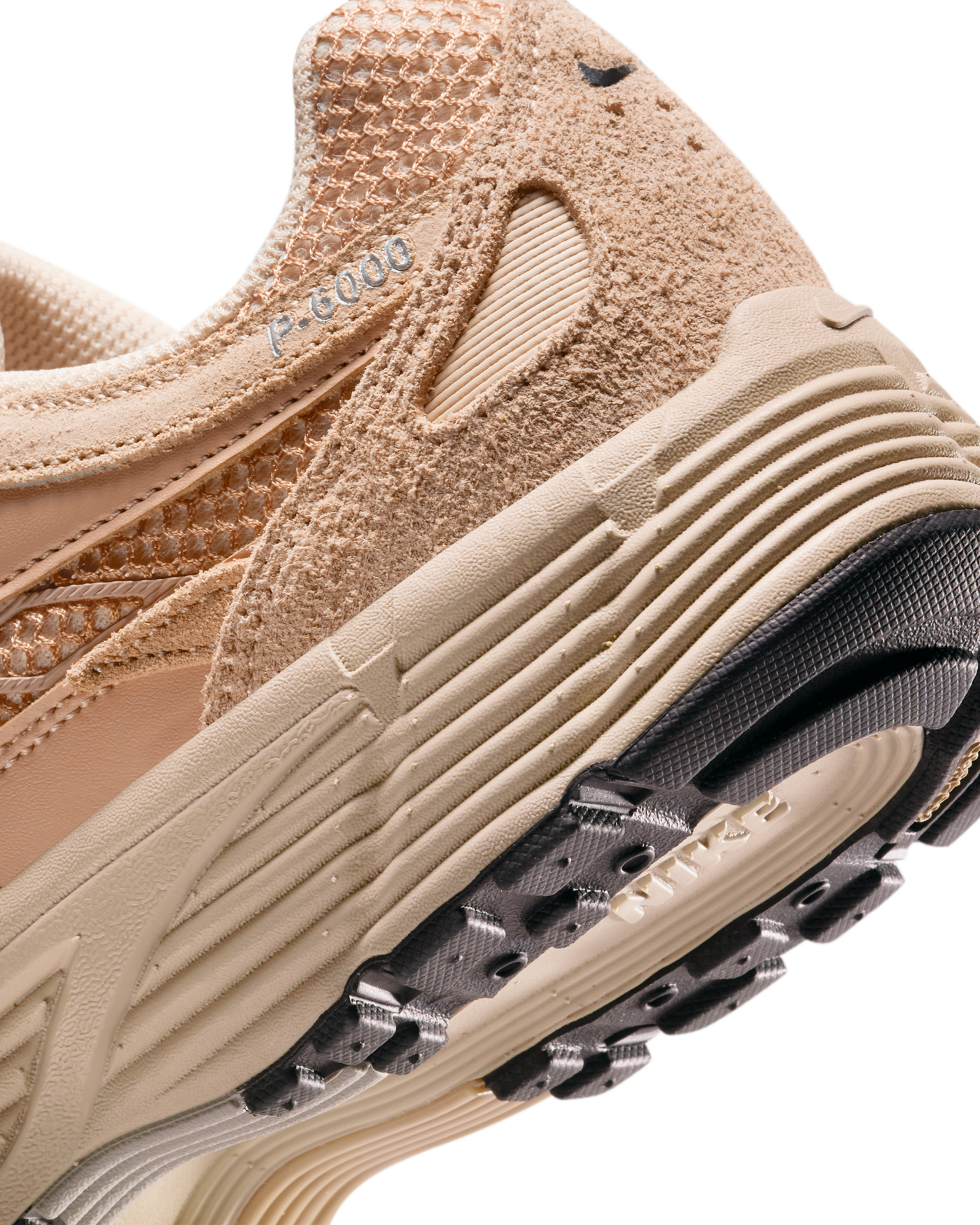 HF0015-202 Nike P-6000 SE Hemp Sanddrift Metallic Silver Black Men's