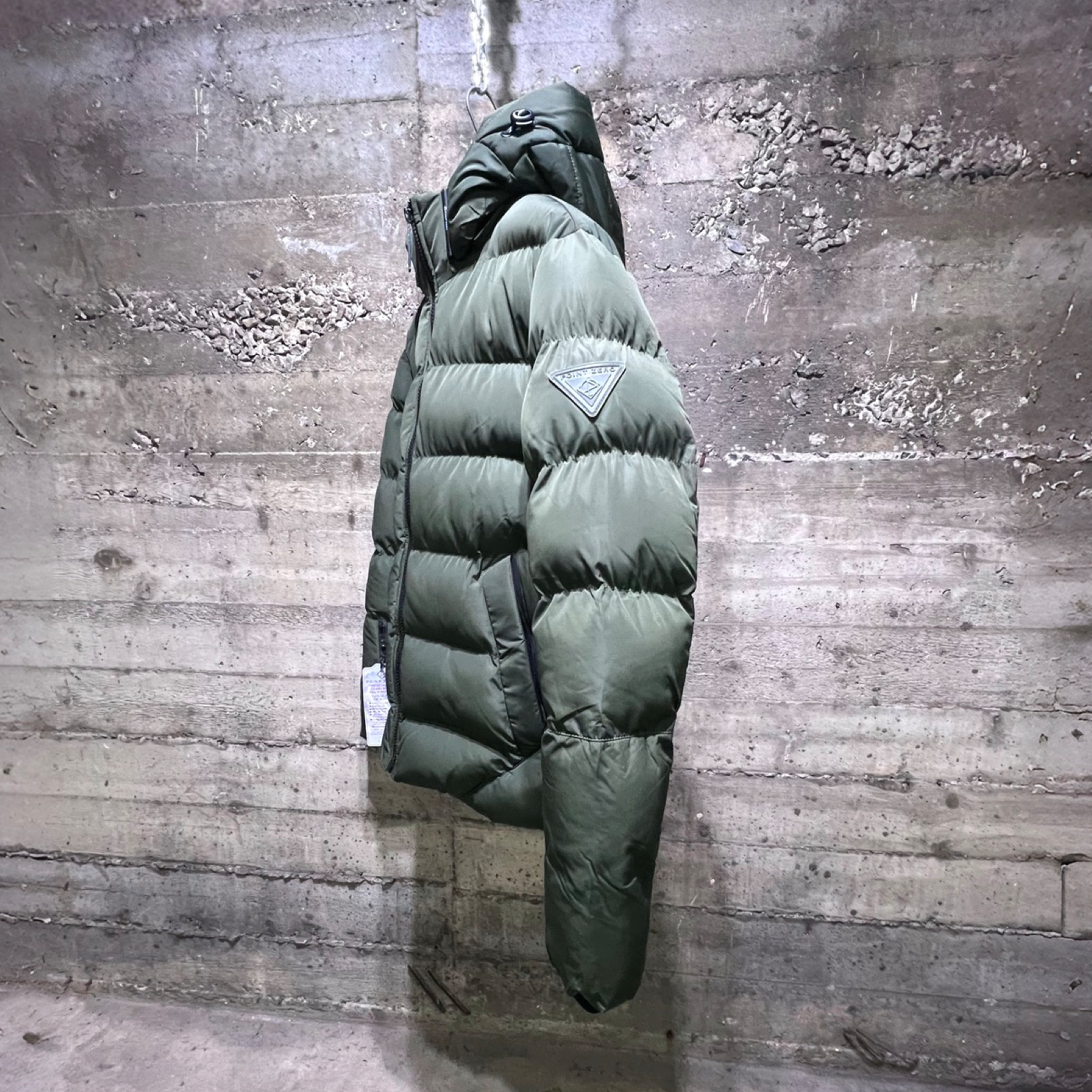 7368207 Piont Zero Avalanche Quilted Touchless Puffer Jacket Black