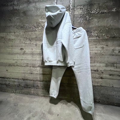 MJP64/MJT64 Riflessi Heather Grey Pullover Jogger Set