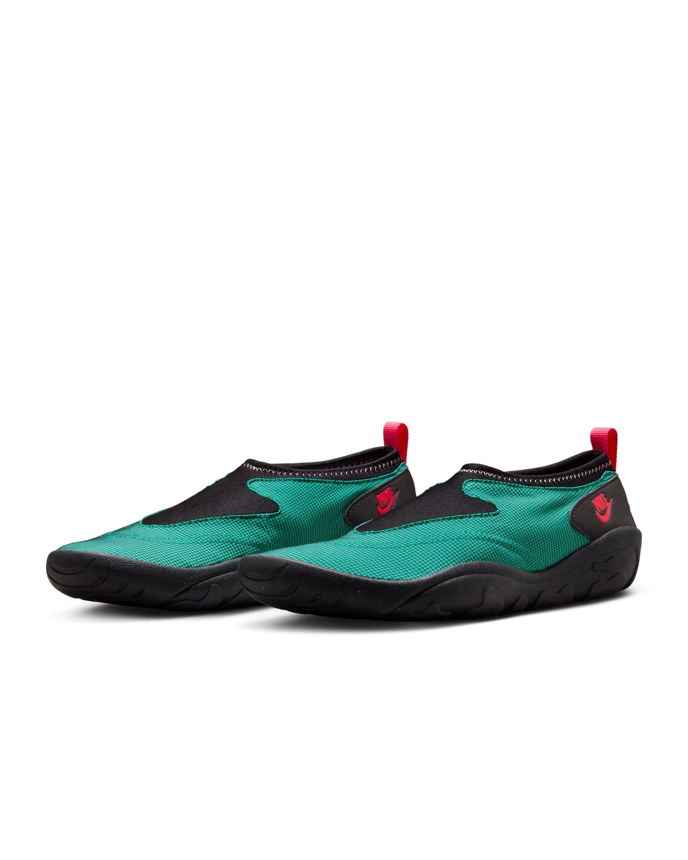 FZ5627-301 Nike Aqua Turf Turbo Green Black Washed Coral Team Scarlet