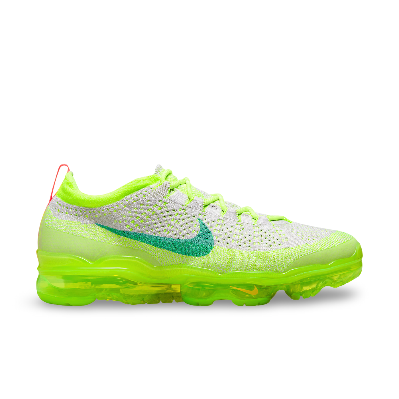 FZ4016-001 Nike Air Vapormax 2023 Flyknit Vast Grey Volt Men's