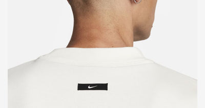 FB8165-133 Nike Short Sleeve Tech Fleece Reimagined Oversized Sail T-Shirt